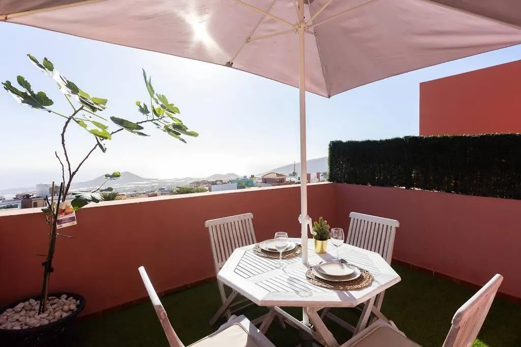 Acogedor Atico Con Vistas Al Atlantico Lejlighed Arafo
